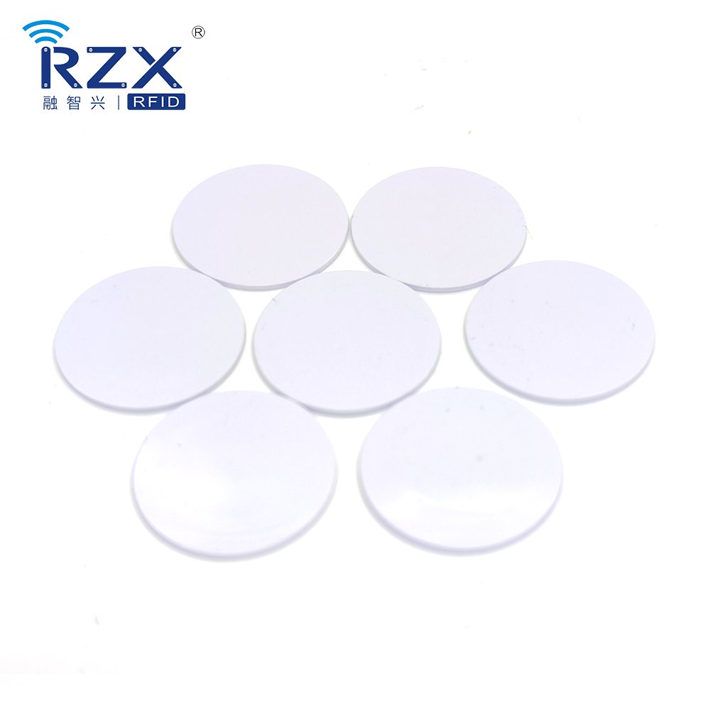 13.56 MHz NFC NTAG213 Round Mini Contactless Smart Card Printed RFID NFC Google Review Plate