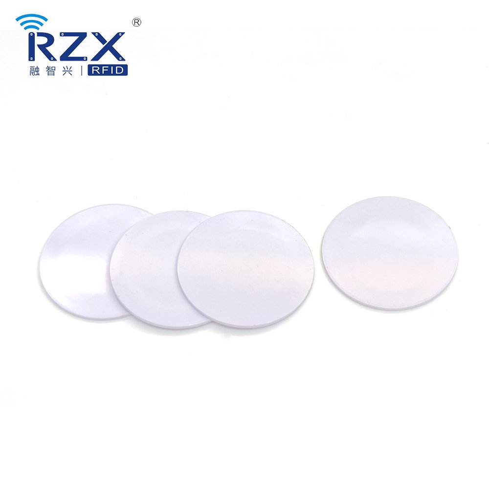13.56 MHz NFC NTAG213 Round Mini Contactless Smart Card Printed RFID NFC Google Review Plate