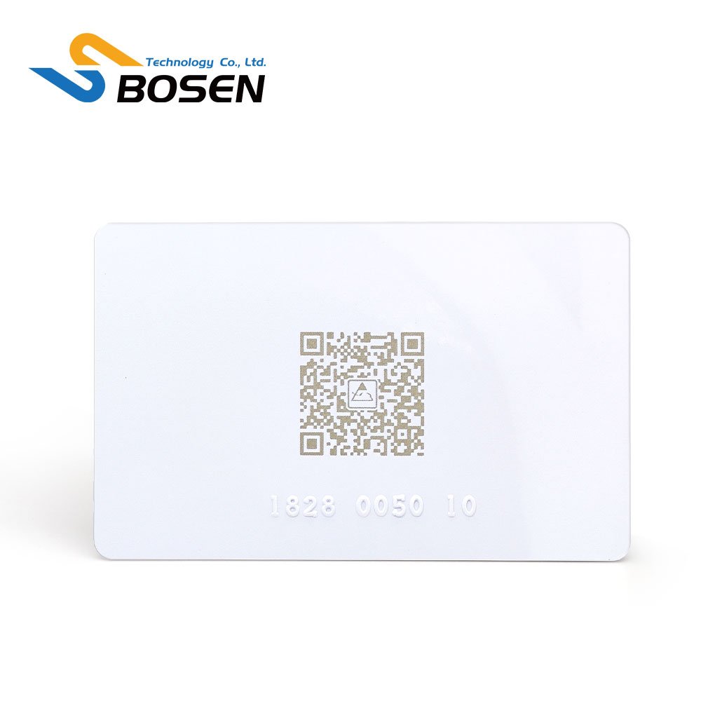 Custom Printed PVC VIP Gift Loyalty Card Magnetic Stripe Plastic Membership Cards With QR Code