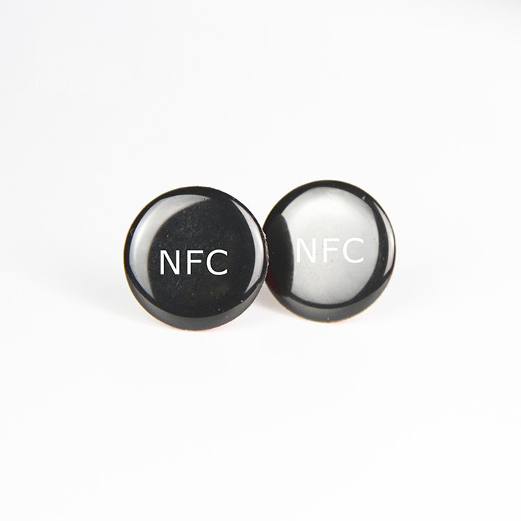 RFID NFC Epoxy Labels Sticker/N tag213 Anti-metal Labels Coin Sticker/NFC mobile phone sticker Customized Logo Epoxy Cards