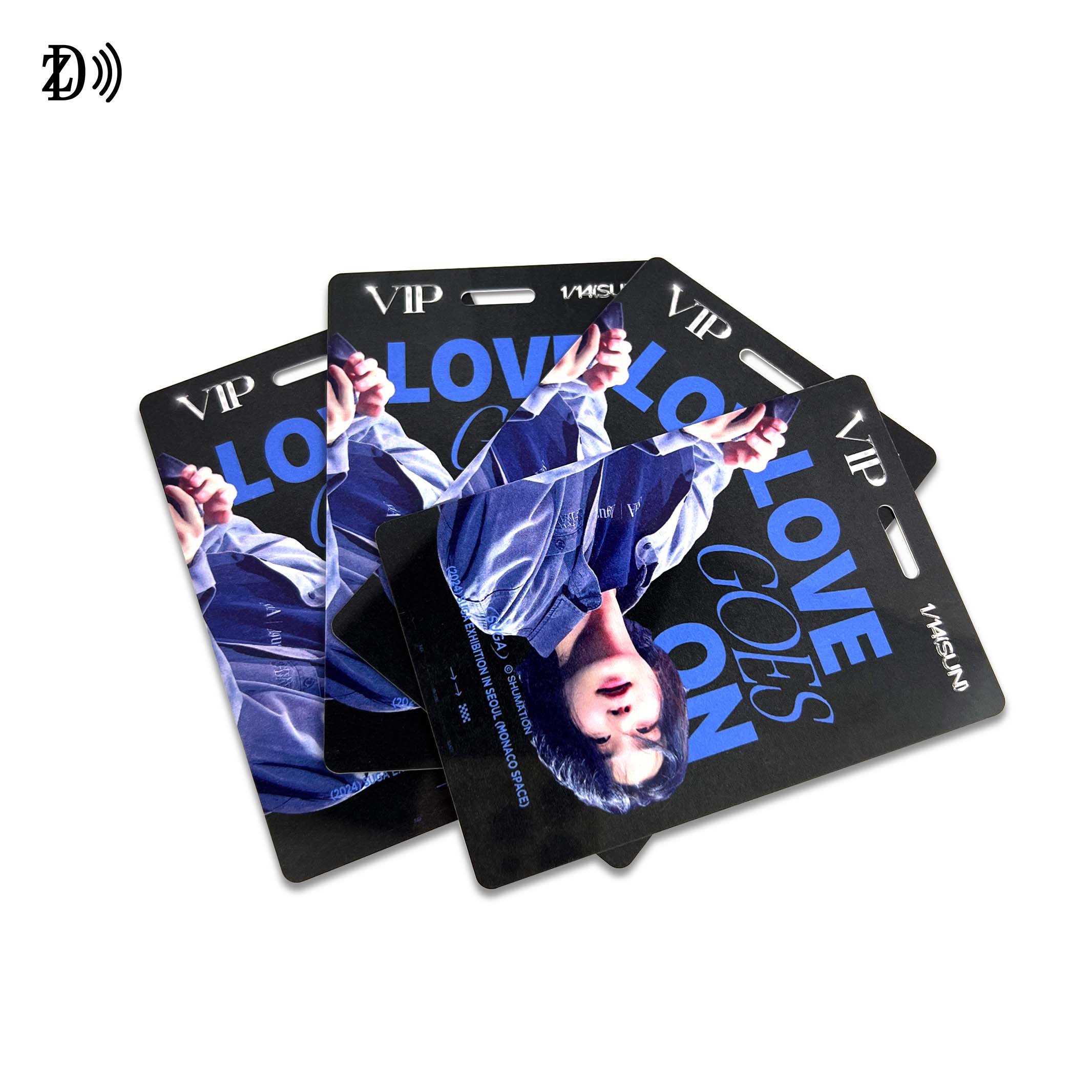 13.56MHz Custom Logo NTAG 213 NFC Business Smart RFID NFC Card ID Admission Card Exhibition Tickets