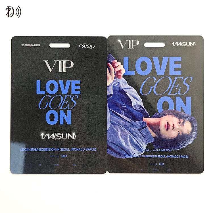 13.56MHz Custom Logo NTAG 213 NFC Business Smart RFID NFC Card ID Admission Card Exhibition Tickets