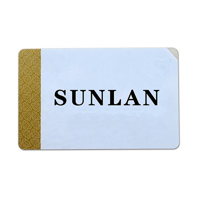 Plastic Free Sample! Cr80 30mil White CMYK Standard Customize Access Control card
