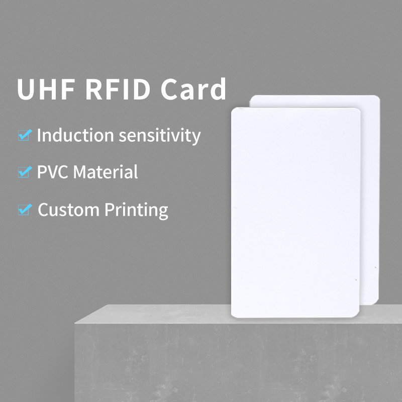 RFID UHF Card 860-960MHz Alien U8 U7 Low Cost UHF RFID Smart PVC Tag ISO18600-6c