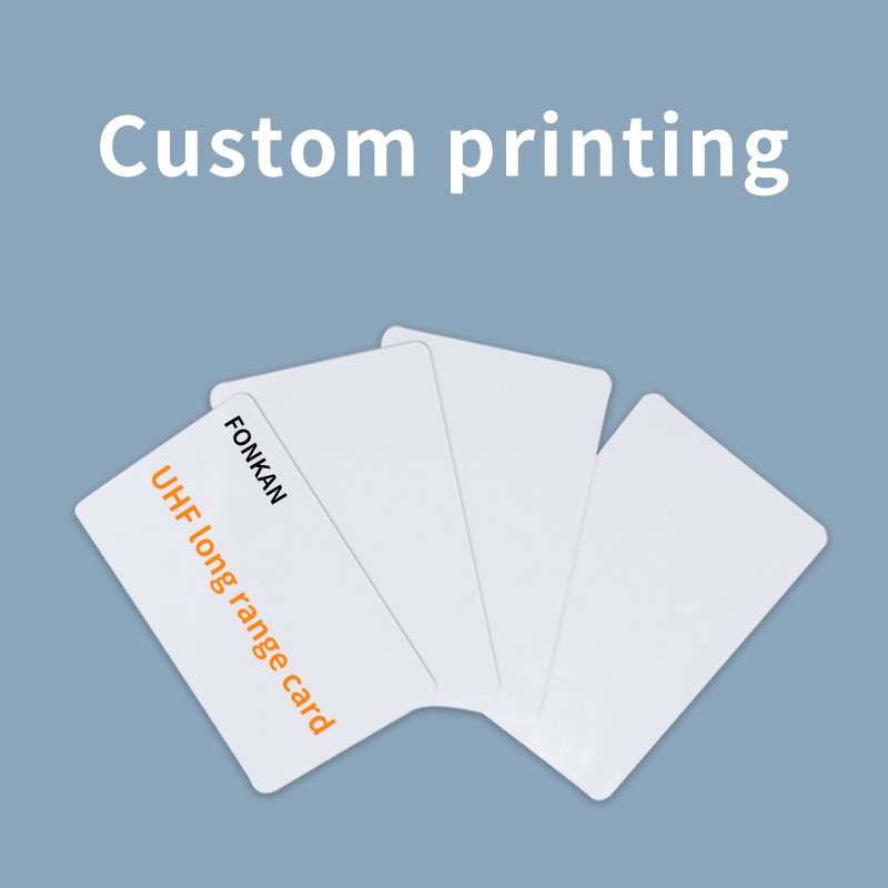 RFID UHF Card 860-960MHz Alien U8 U7 Low Cost UHF RFID Smart PVC Tag ISO18600-6c