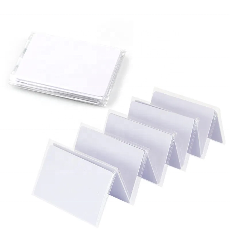 Factory price Glossy / Matte / Frosted Finish 1k 4K access Control PVC rfid hotel key card for hotel key management