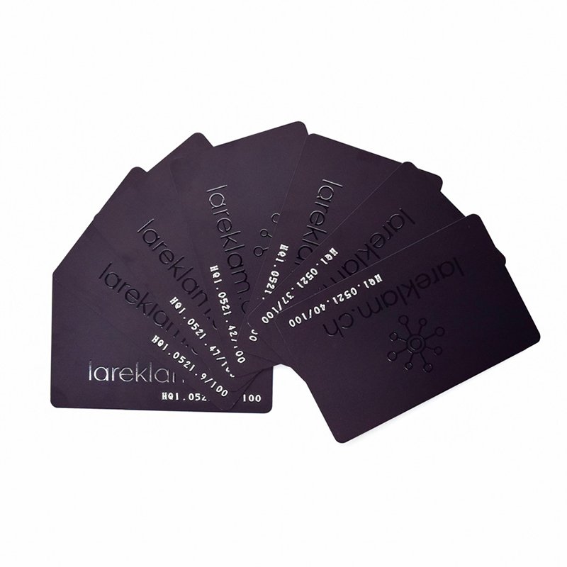 Factory Customize printed NFC matte pvc hot sale gift NFC member ship card