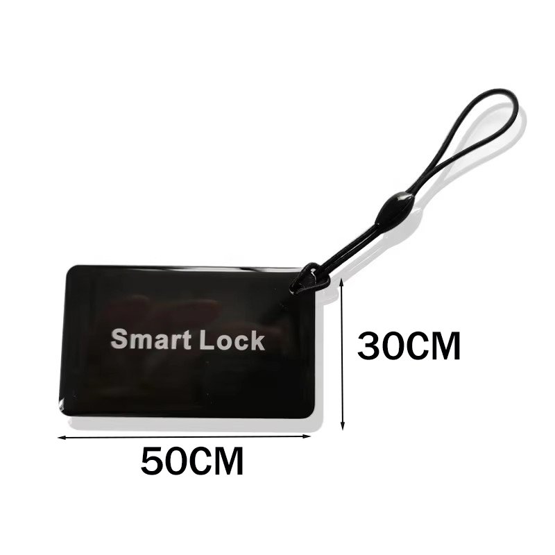Smart Lock Access Control Ic Card 13.56 Rfid Nfc Glue Crystal Smart Door Lock Card