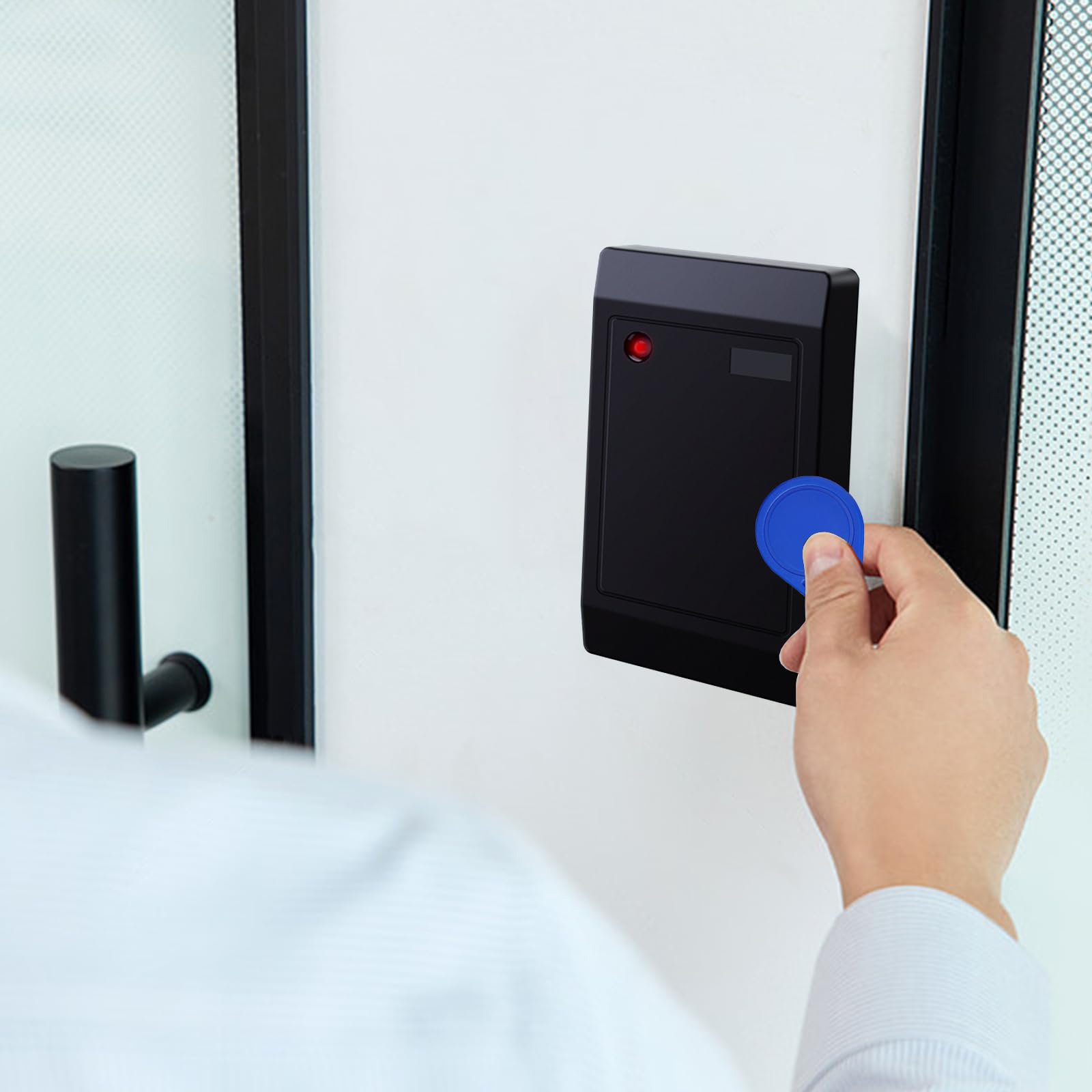 Smart Lock Access Control Ic Card 13.56 Rfid Nfc Glue Crystal Smart Door Lock Card
