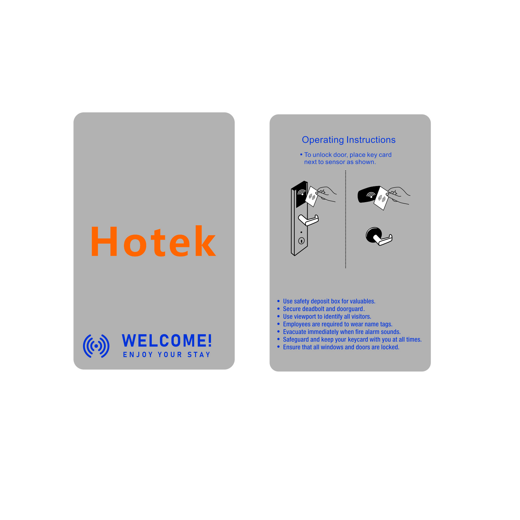 Promote A Variety Of Durable Use Of Custom Printed Materials Chip Rfid Hotel Access Control Key Card