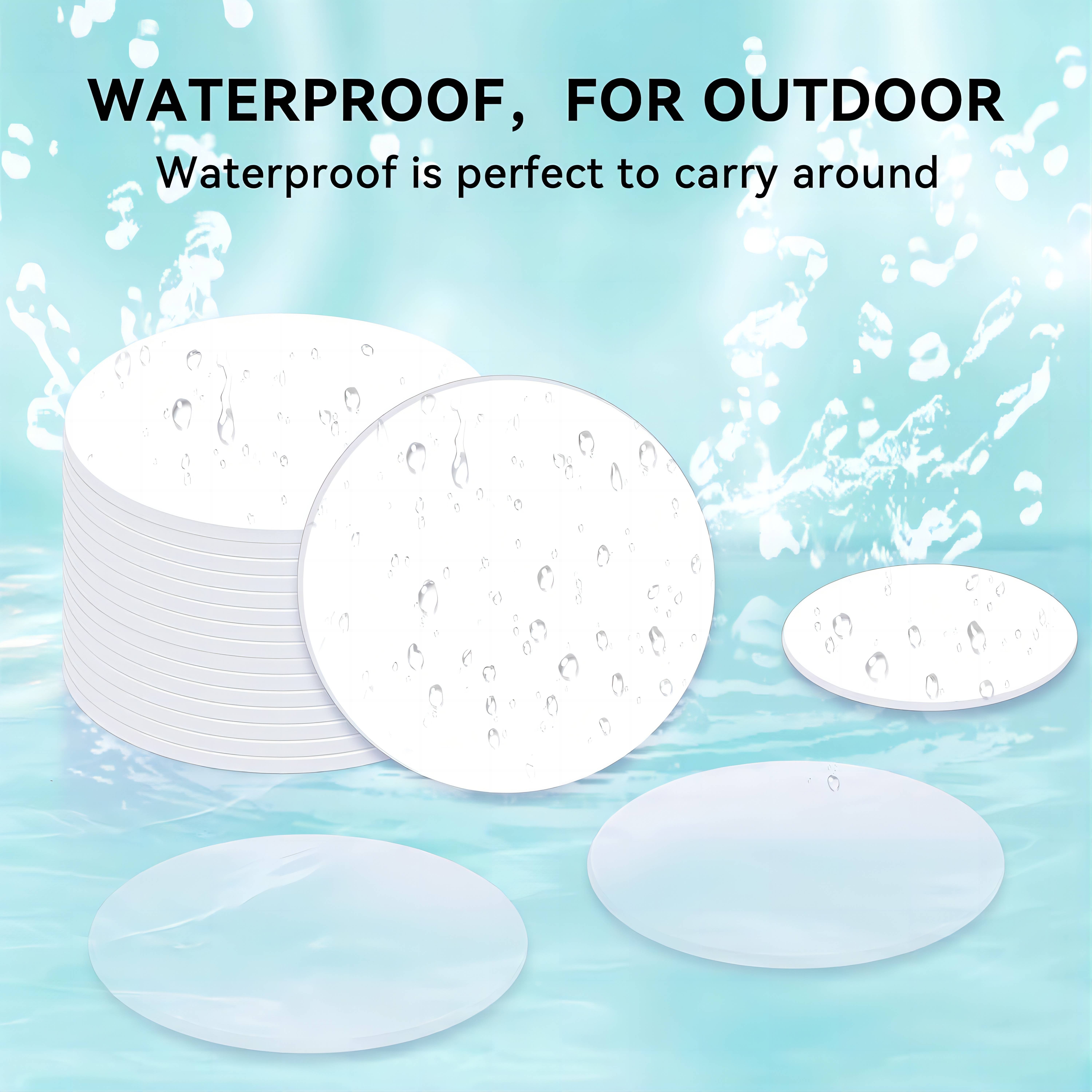 Mini RFID Disc Smart ic card Waterproof 125khz PVC NFC Coin Tags 3M Diameter Sticker of 18/20/25/30mm with T5577 Chip Hotels