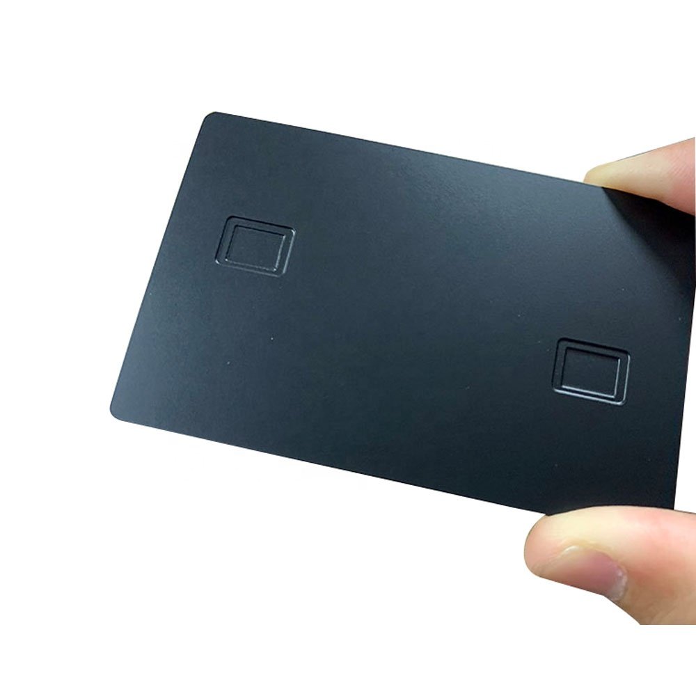 0.8mm Customized Metal Card Business Access Control Card that Can Be Printed with Name Date and Card Number