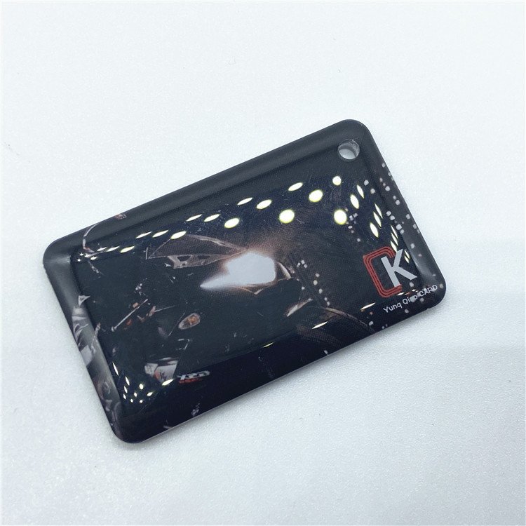 Programmable Access Control Payment Epoxy NFC Card With Led Lights