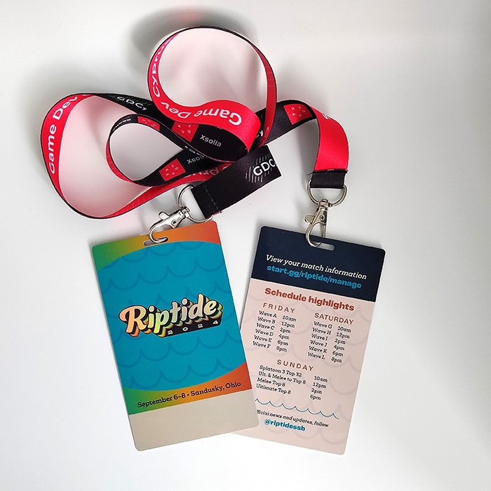 Customized High Quality Full Color Printing Hologram material Backstage VIP Passes Vip Card Id Badge name tag For Events