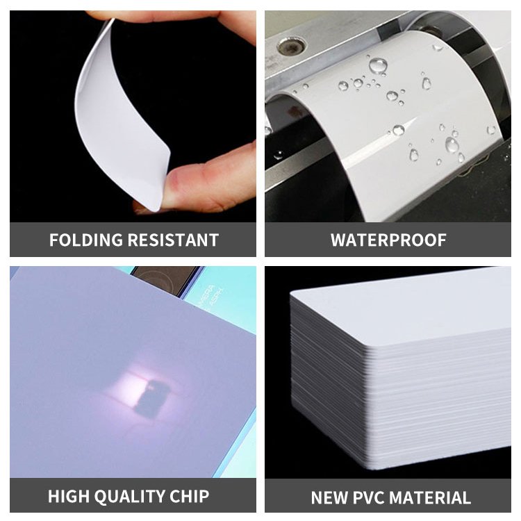13.56Mhz PVC ID Card F08 1K RFID Blank Card For Access Control