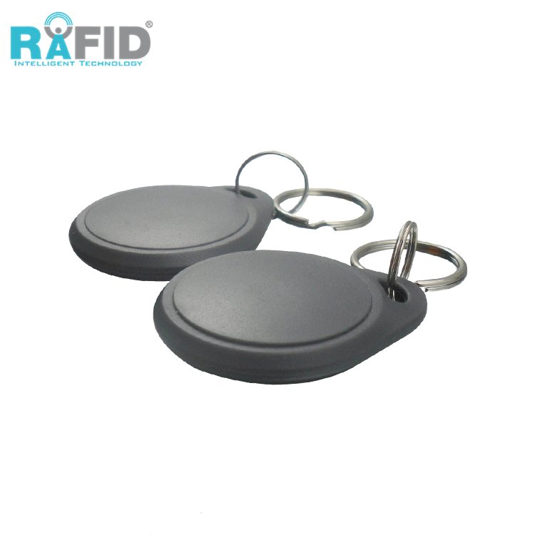 RAFID 125Khz/13.56mhz Proximity ID/IC Card Chip EM4200 RFID Tag Keyfob Access Control RFID Keychain