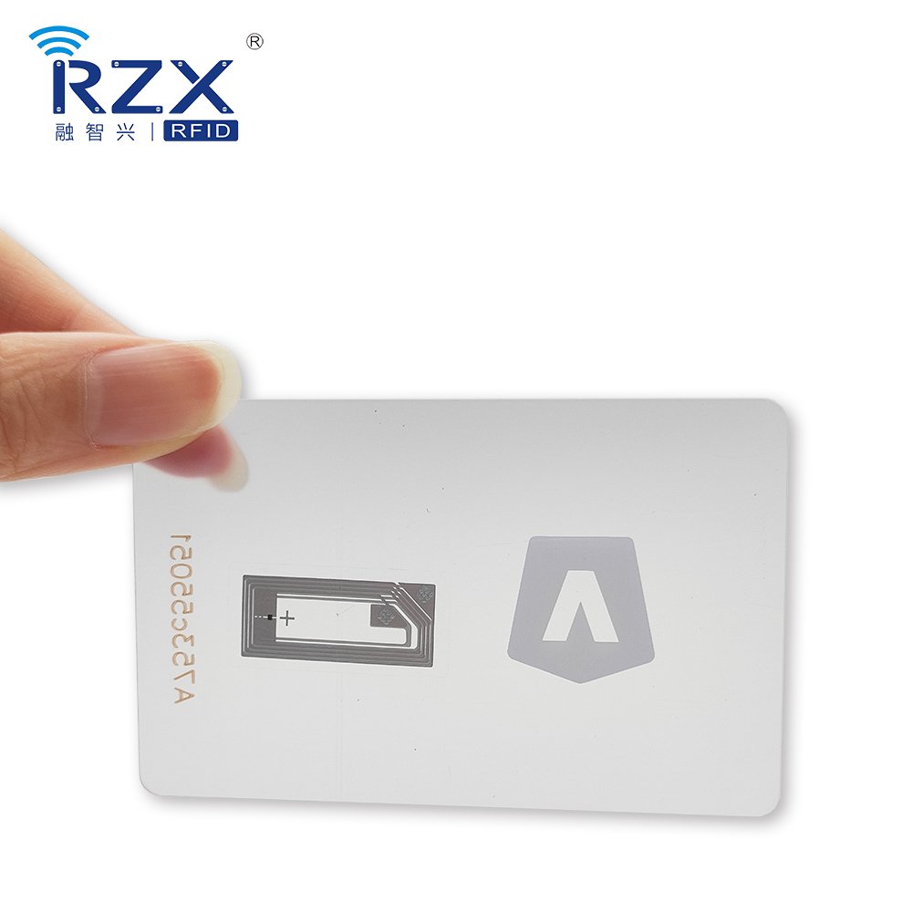 RFID NFC Programmable Transparent Card Custom Logo Business Gift Vip Card