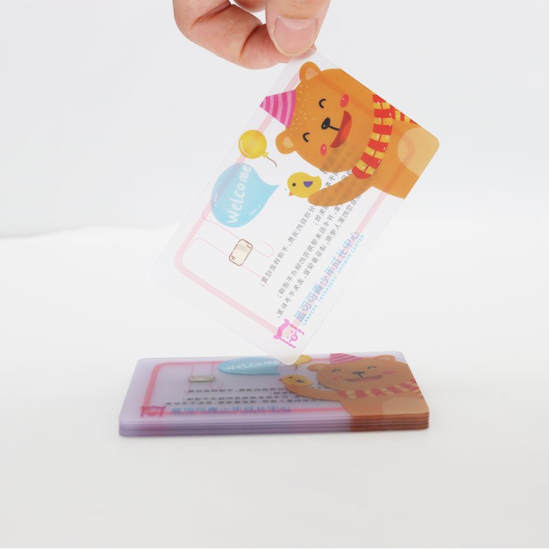 13.56MHz NFC Business Cards With Logo Printing 14443A S50/S70 Hotel Key Cards Access Control Proximity Key