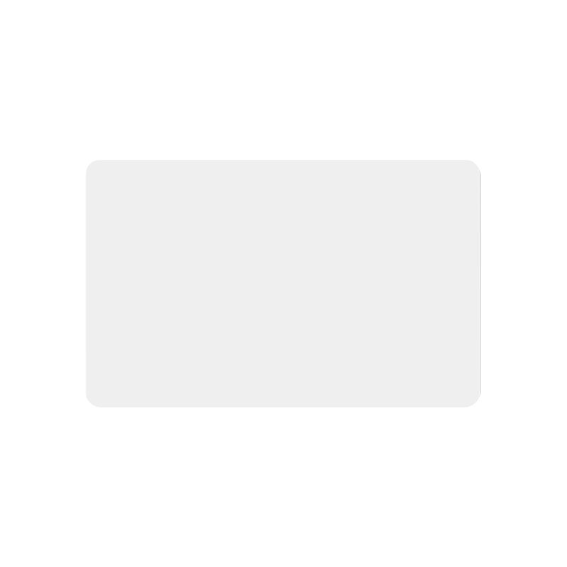 Printable Nfc Blank Pvc Id 13.56mhz Frequency Rfid Nfc Business Card Custom Mi-Fare Ic Thin Write Card Access Control Cards