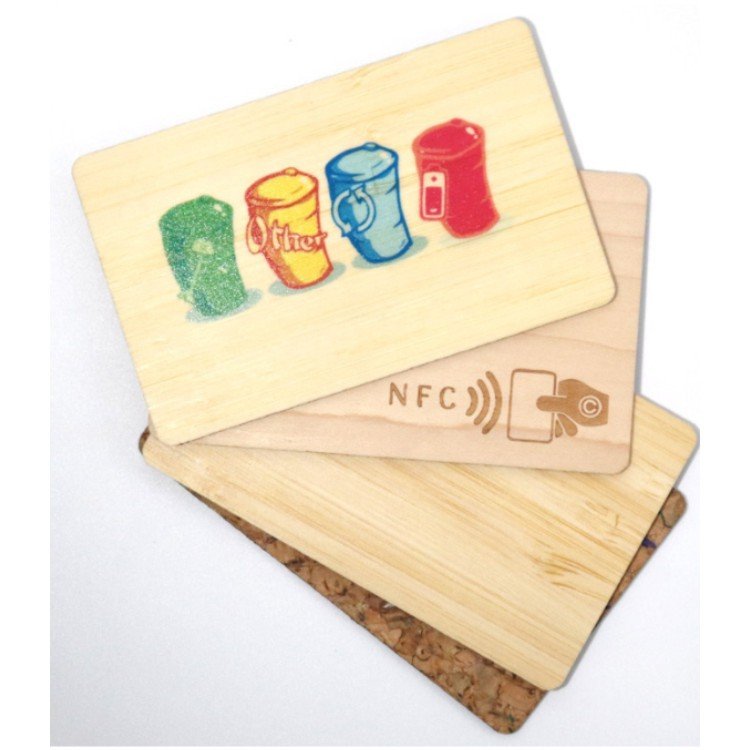 2024 Free Custom Design Sample Gift Card Eco-friendly High-end Wooden Card Smart RFID Wood Access Control Card