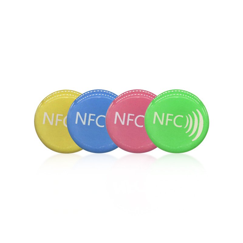 Waterproof 1K UID RFID Mini Key Tag Rewritable PVC PET Paper Material NFC Communication Smart Card Payment 13.56MHz 125kHz ISO