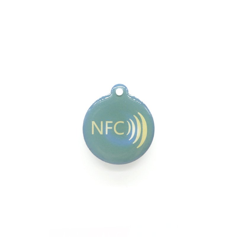 Waterproof 1K UID RFID Mini Key Tag Rewritable PVC PET Paper Material NFC Communication Smart Card Payment 13.56MHz 125kHz ISO