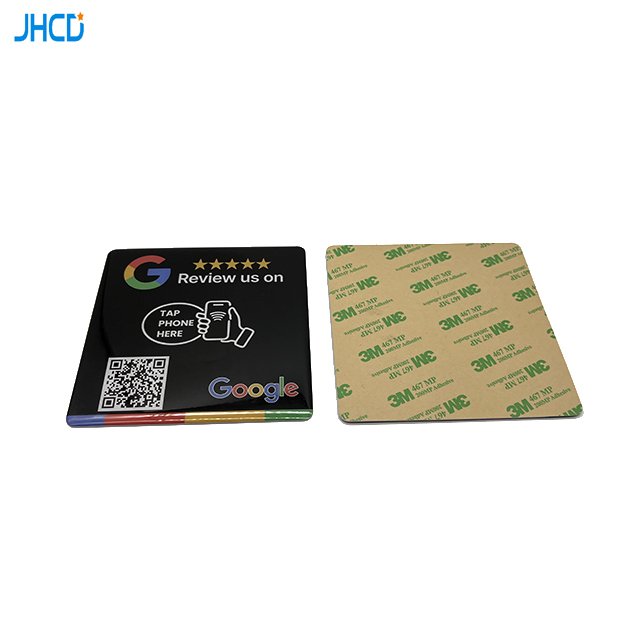 Rfid 134khz epoxy card custom support printing access control square table card