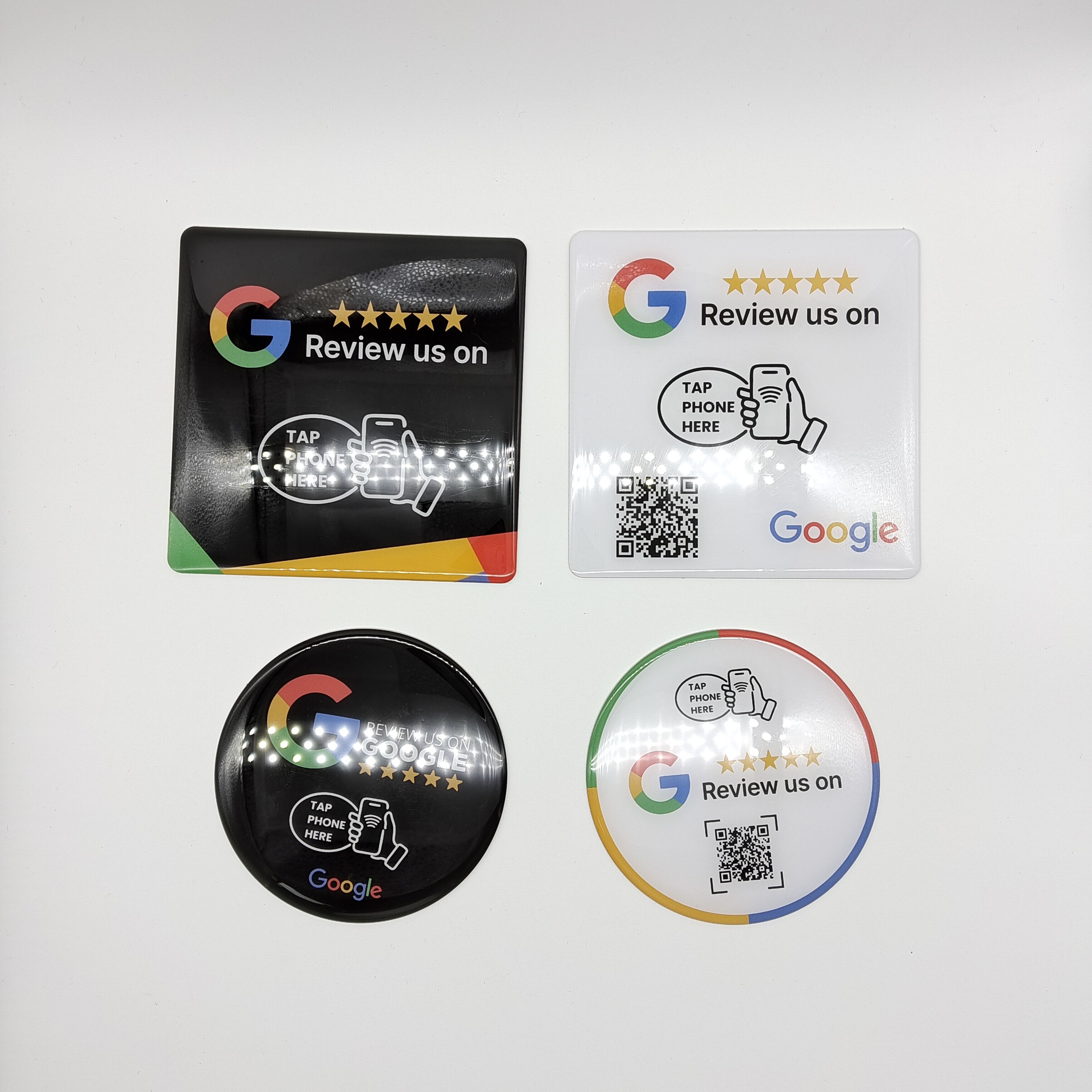 Rfid 134khz epoxy card custom support printing access control square table card