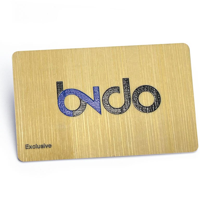 Customized 13.56MHz NFC Wooden Business Card Contactless Smart RFID Access Control Card