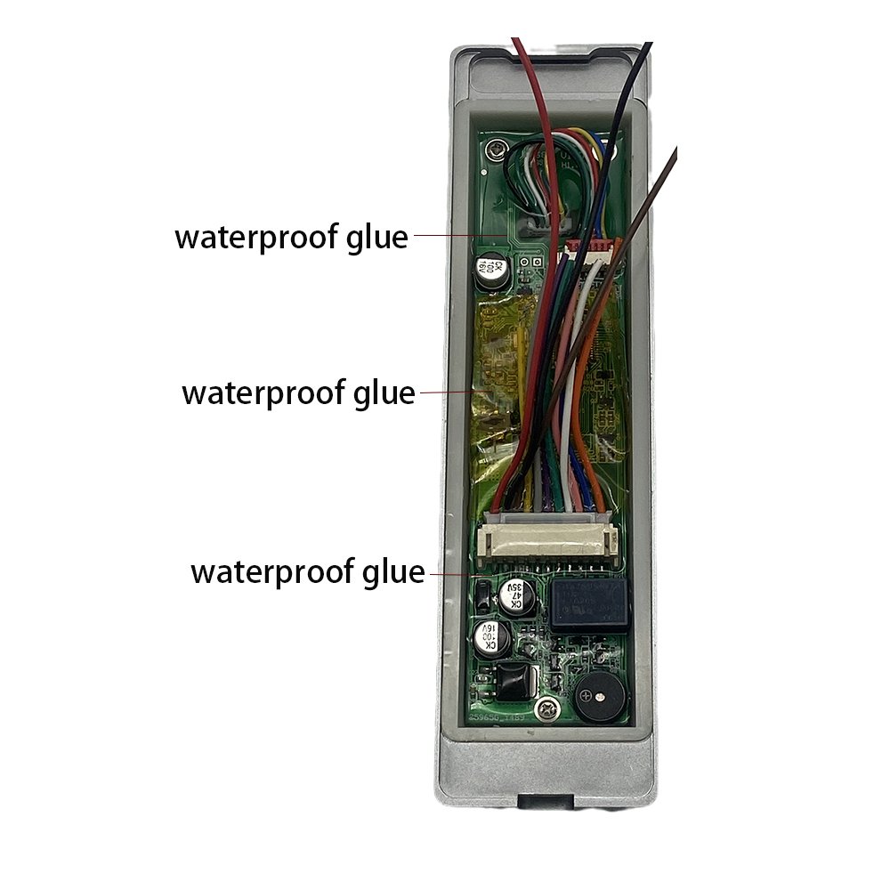 Metal Housing Waterproof Access Controller with the unlock ways of RFID Card Fingerprint Password and Optional Remote