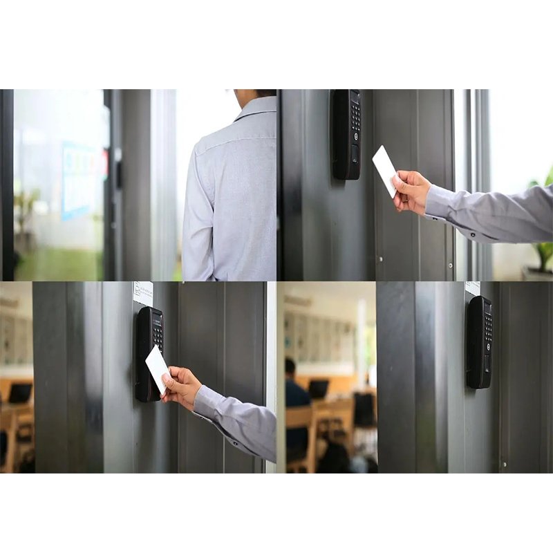 Plastic PVC contactless smart chip card access control NFCRF door can be opened with a customized ID IC card