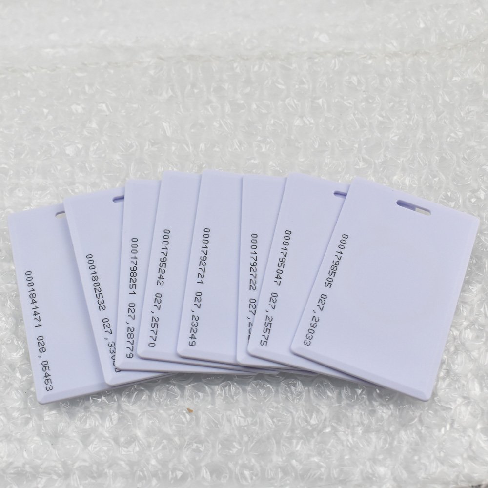 EM4100 TK4100 125KHz Access Control 1.8MM Thick Card Keyfobs RFID Read Only Tags Key Fob Proximity Chip