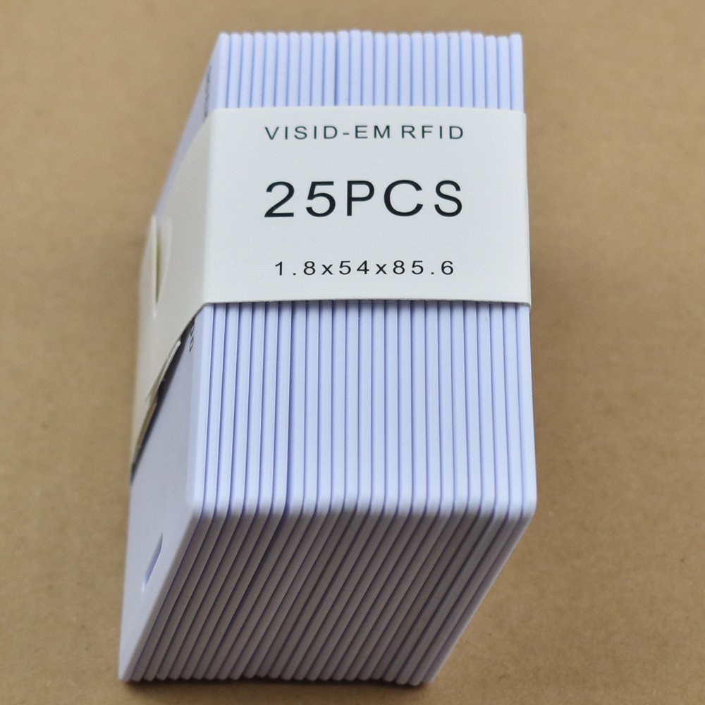 EM4100 TK4100 125KHz Access Control 1.8MM Thick Card Keyfobs RFID Read Only Tags Key Fob Proximity Chip