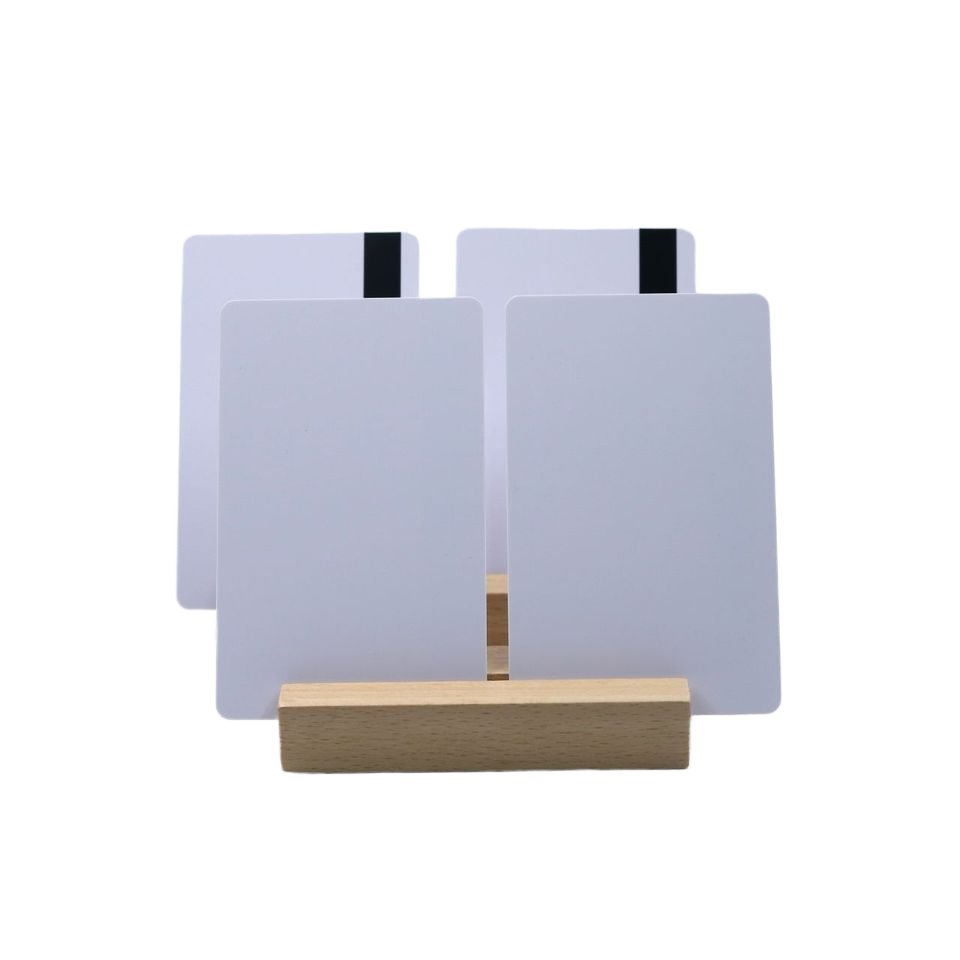 Customised Custom Blank Loco / Hico 2750Oe Magnetic Stripe Cards Printable Plastic Security Magnetic Pvc Card