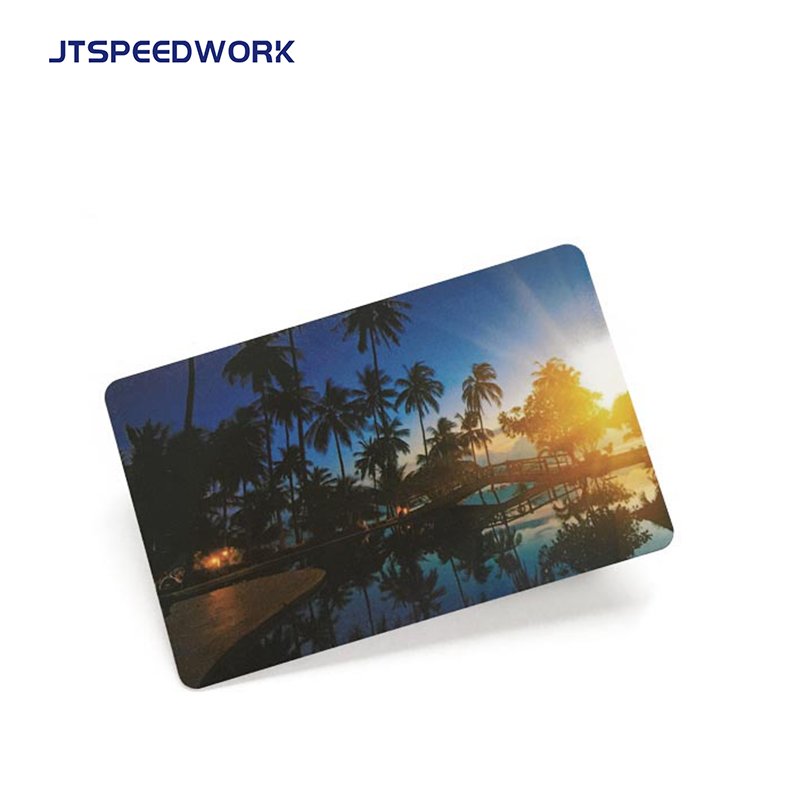 JT-A8554 RFID Card Reader PVC Sostenible Cards Custom Manufacturer Smart Business Printed Access Control Parking Key RFID Card