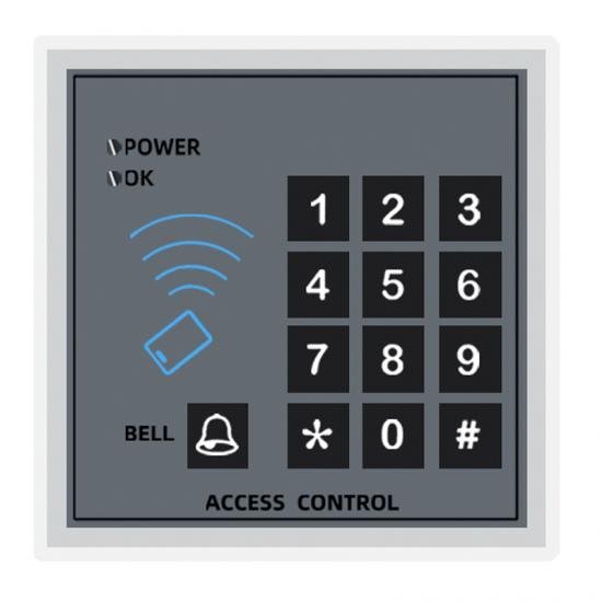 Fashional rfid nfc reader for door access control standalone access control