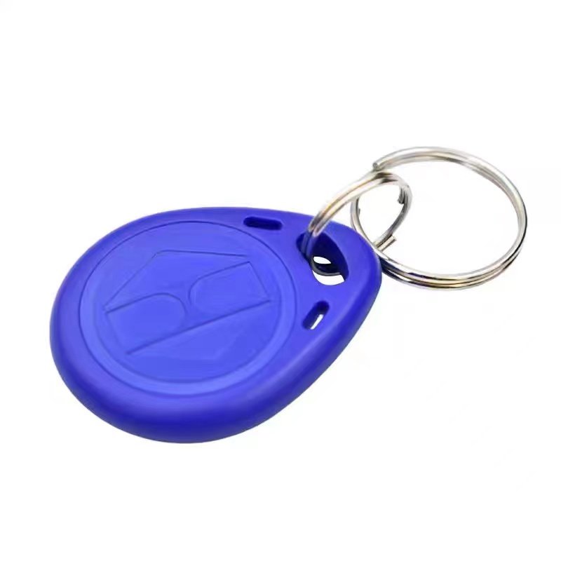 Laser Number ABS TK4100 ID Smart Key Chain Key Tag Rfid