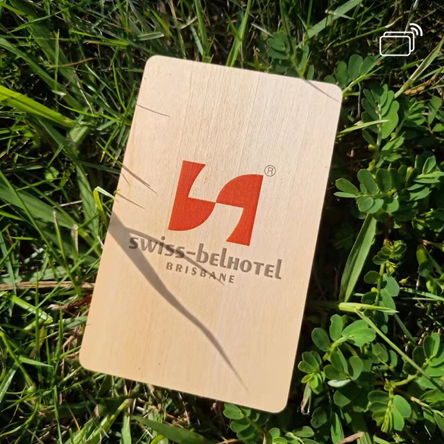 2024 hot selling factory price wholesale Xeeder hotel wooden RFID key card