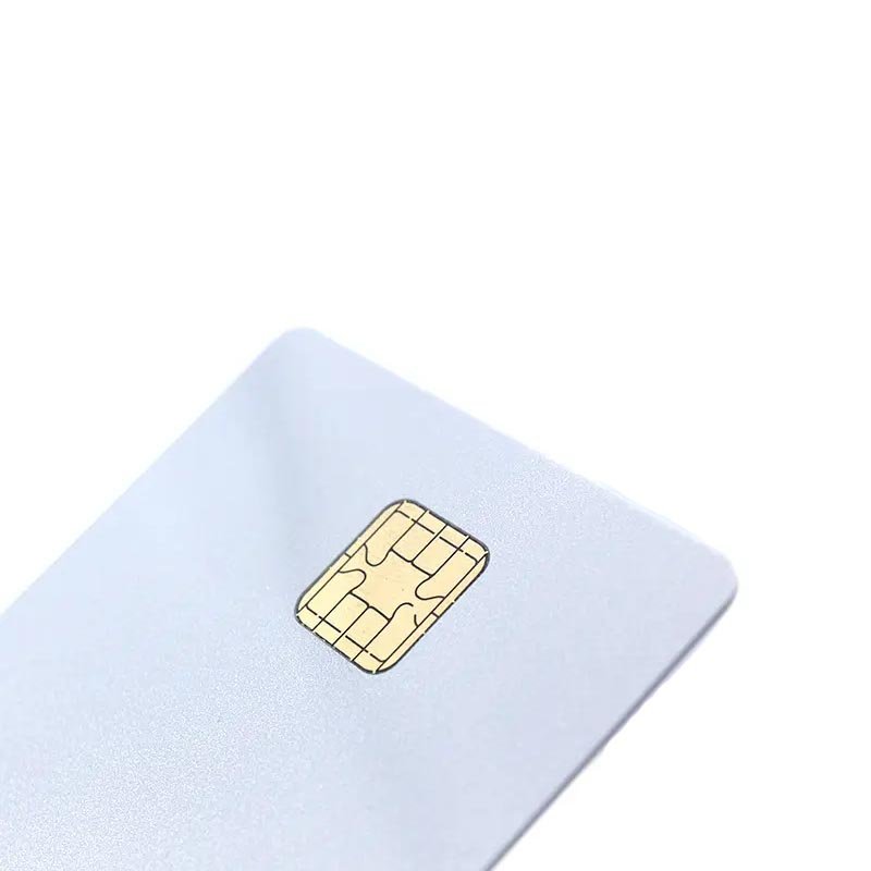 PVC Smart IC Access Control Card Contact 4442 Chip Blank RFID Chip IC Card