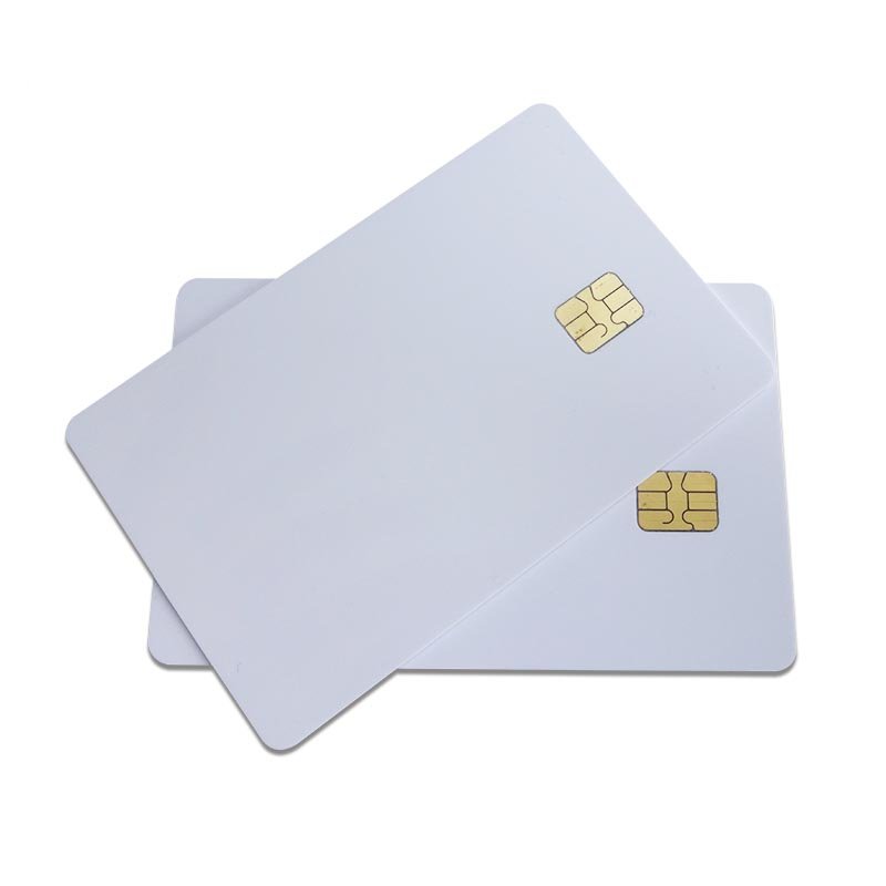 PVC Smart IC Access Control Card Contact 4442 Chip Blank RFID Chip IC Card
