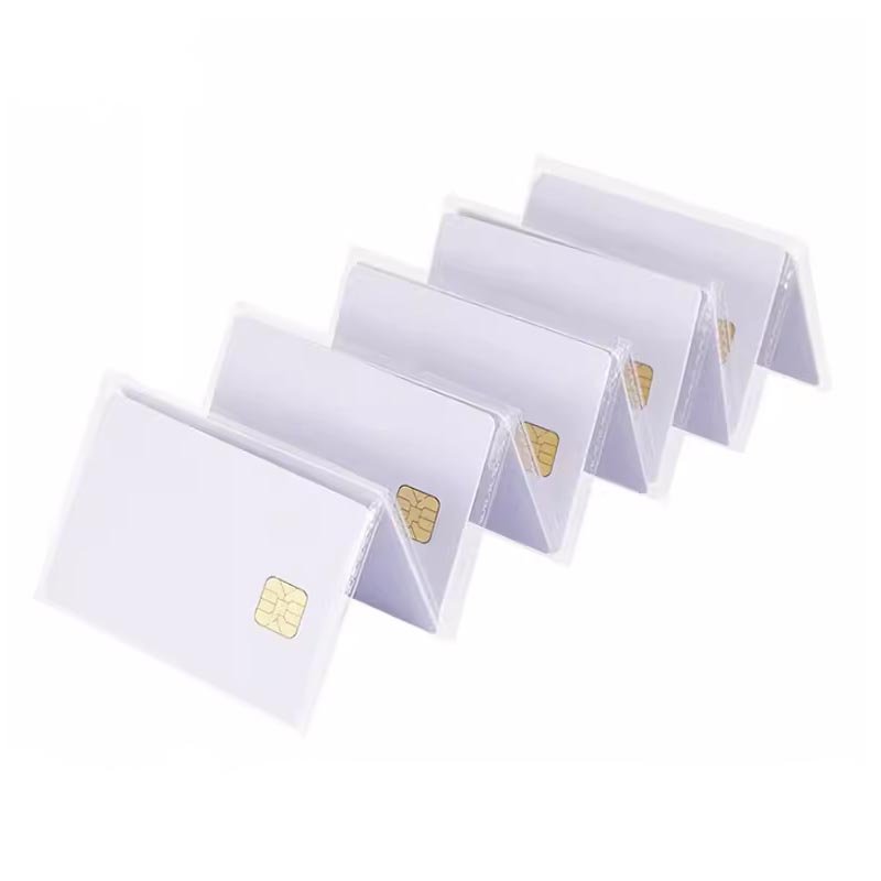 PVC Smart IC Access Control Card Contact 4442 Chip Blank RFID Chip IC Card