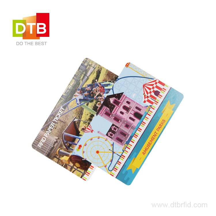 DTB low cost rfid 13.56Mhz Ntag216 RFID NFC Paper Card