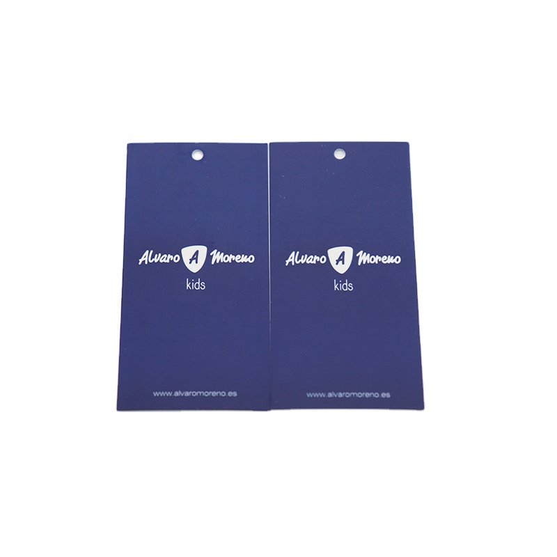 UHF RFID custom printable clothing paper hang tag rfid label for clothes inventory security management