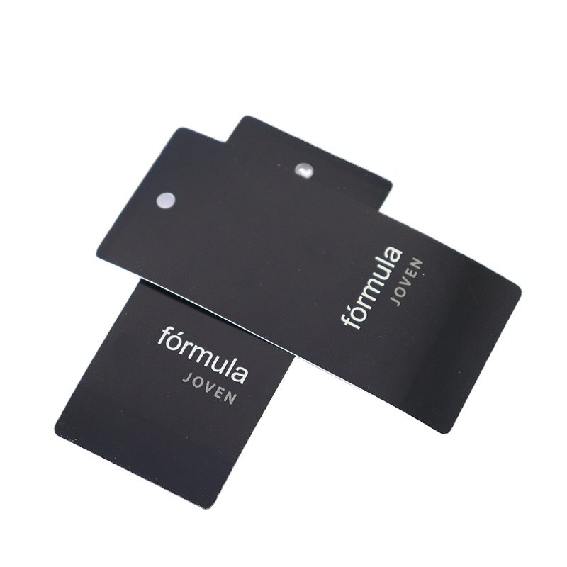 UHF RFID custom printable clothing paper hang tag rfid label for clothes inventory security management