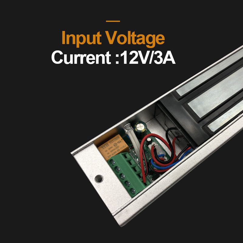 280kg holding force simple electric magnetic lock for access control system wholesale for wooden metal or glass door