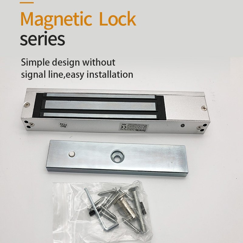 280kg holding force simple electric magnetic lock for access control system wholesale for wooden metal or glass door