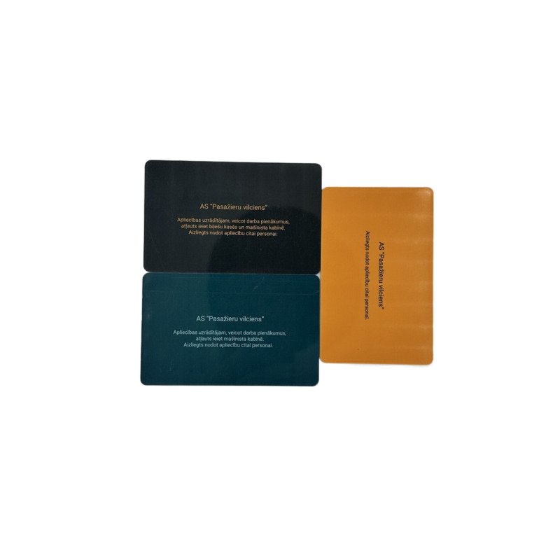 Custom Printing ISO14443A 13.56mhz RFID Metro Ticket Card Plastic Access Control Card Bus Ticket For Payment