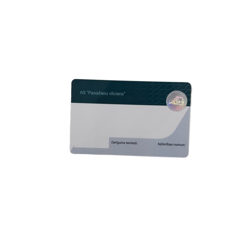 Custom Printing ISO14443A 13.56mhz RFID Metro Ticket Card Plastic Access Control Card Bus Ticket For Payment