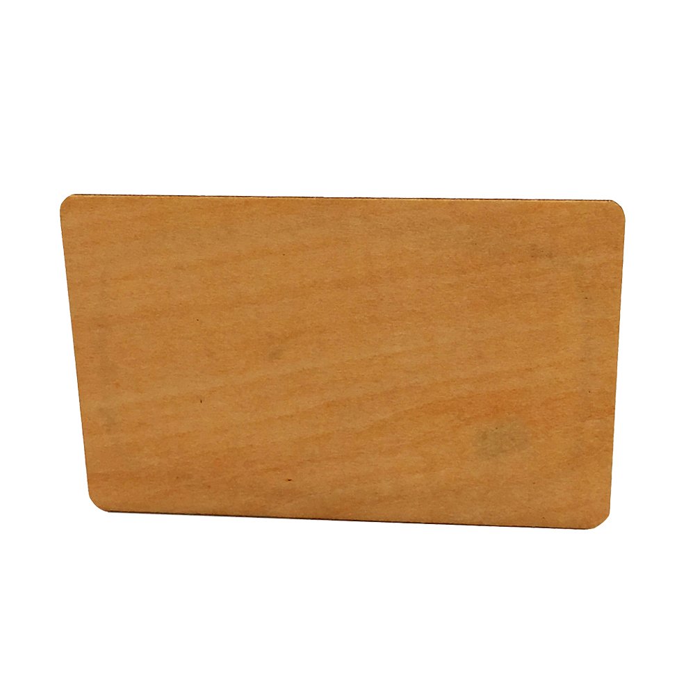 13.56Mhz NFC Wooden Wood RFID Card Door Access Control Hotel Key Card