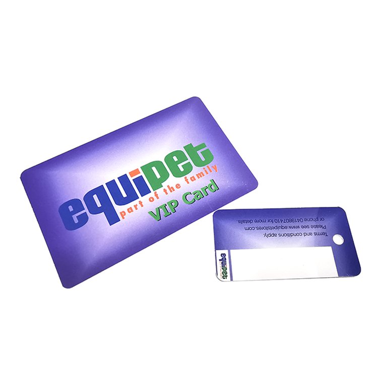 Customized Shape PVC Plastic Loyalty Gift Membership Combo 3 up Key Cards